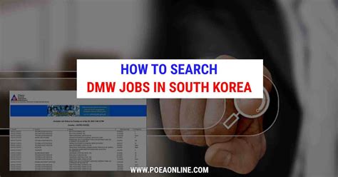 poea job hiring in south korea|You searched for .